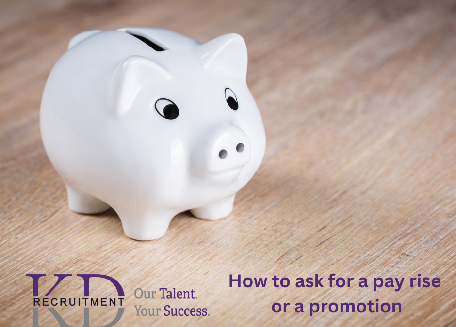 How to ask for a pay rise or a promotion