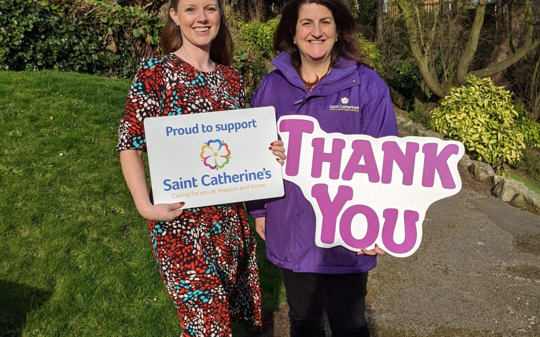 KD Recruitment pledges Charity of the Year support for Saint Catherine’s Hospice