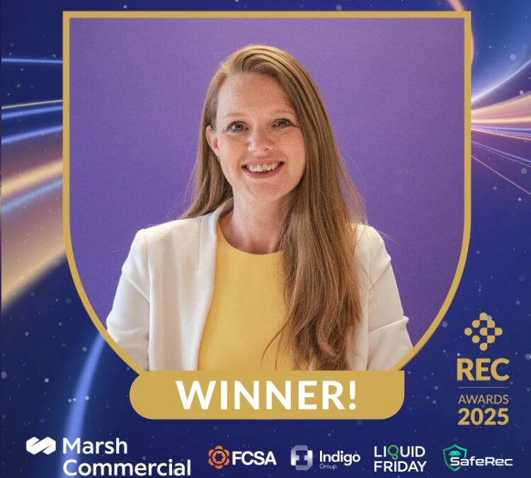 Kelly Dunn, is “Business Leader of the Year” at REC Awards