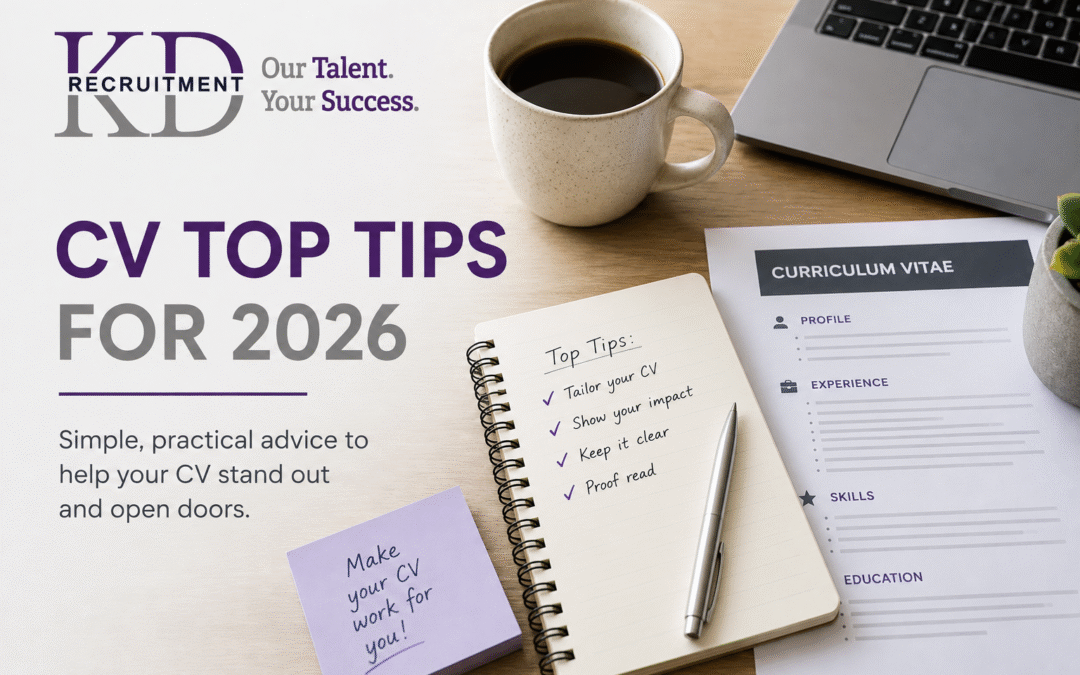 Updated CV Top Tips for 2026